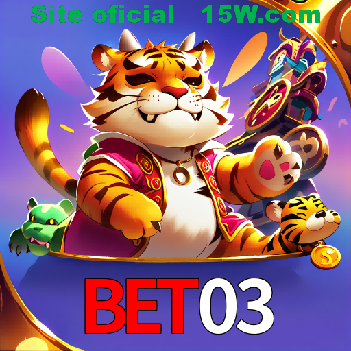 Imagem promocional da Bet03 mostrando a plataforma e suas vantagens
